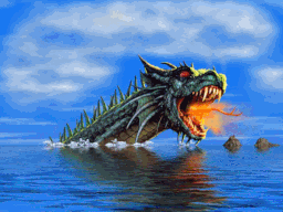 Dragón animado